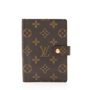 Louis Vuitton Vintage Monogram Canvas Small Ring Agenda Cover